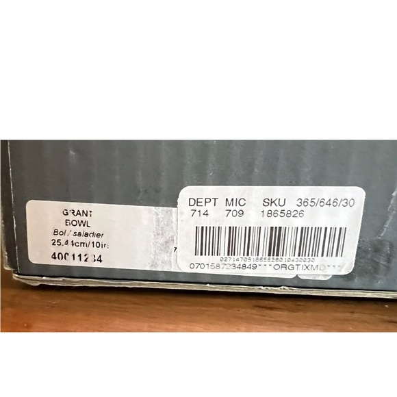 Waterford Grant 10" Clear Crystal Bowl NEW with Box - Picture 10 of 10